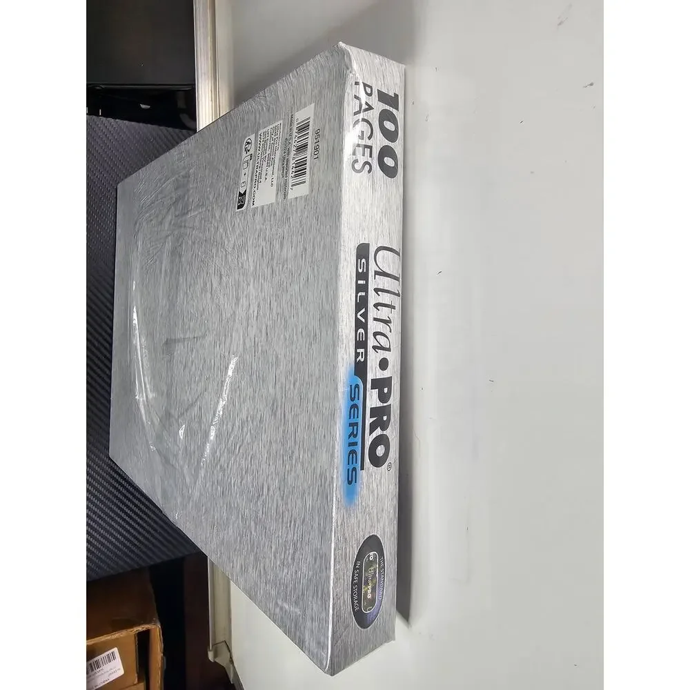ULTRA PRO Silver 9-POCKET 100 Pages for Standard Size Cards NEW Sealed Box